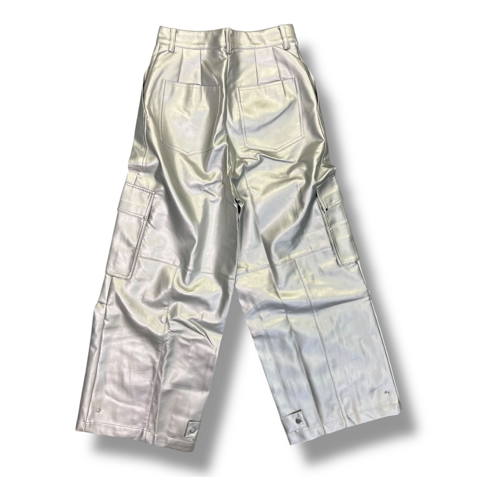 参考上代19800円 未使用品 MAISON SPECIAL Leather Cargo Pants レザー 