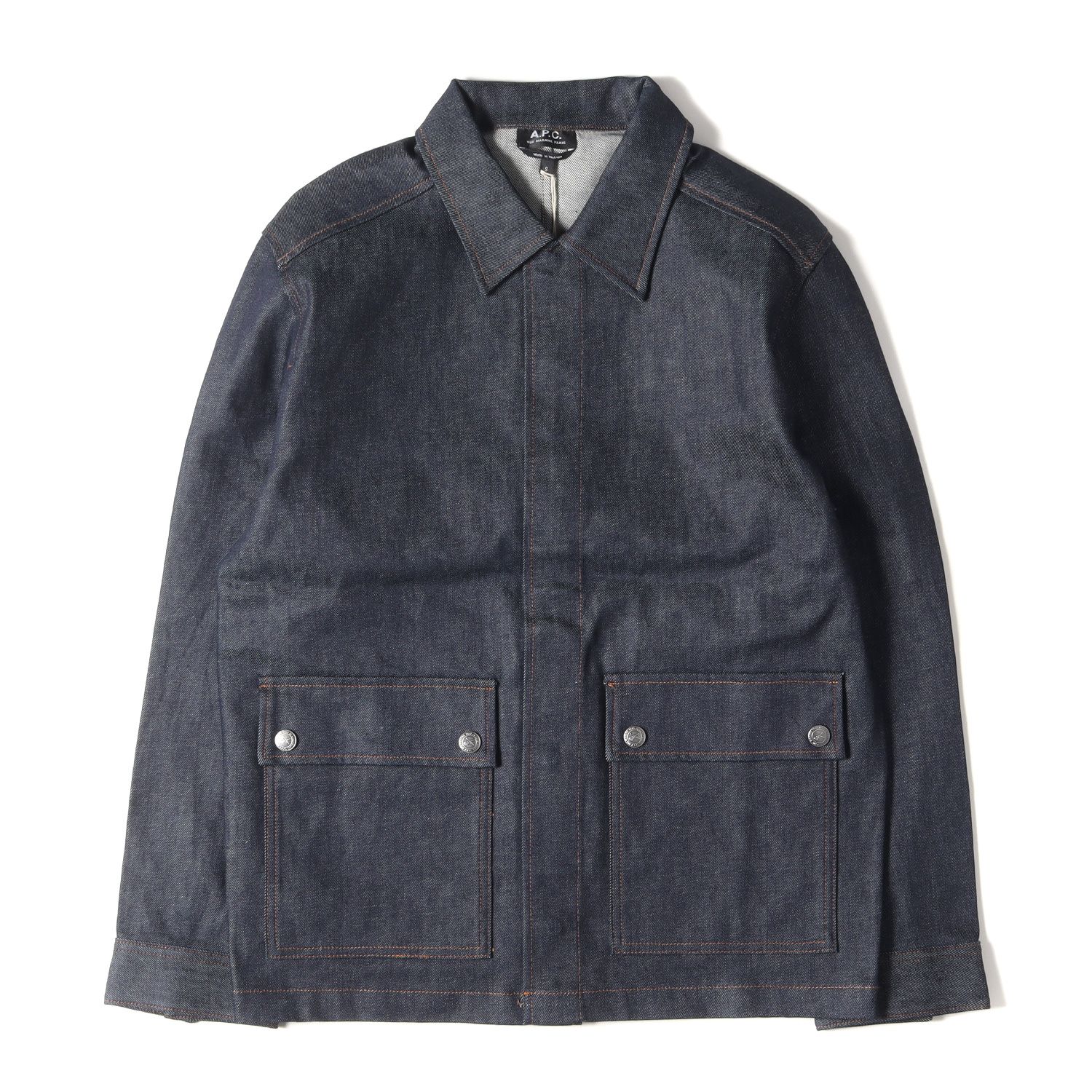 新品 A.P.C. アーペーセー ジャケット サイズ:S 23SS リジッド 