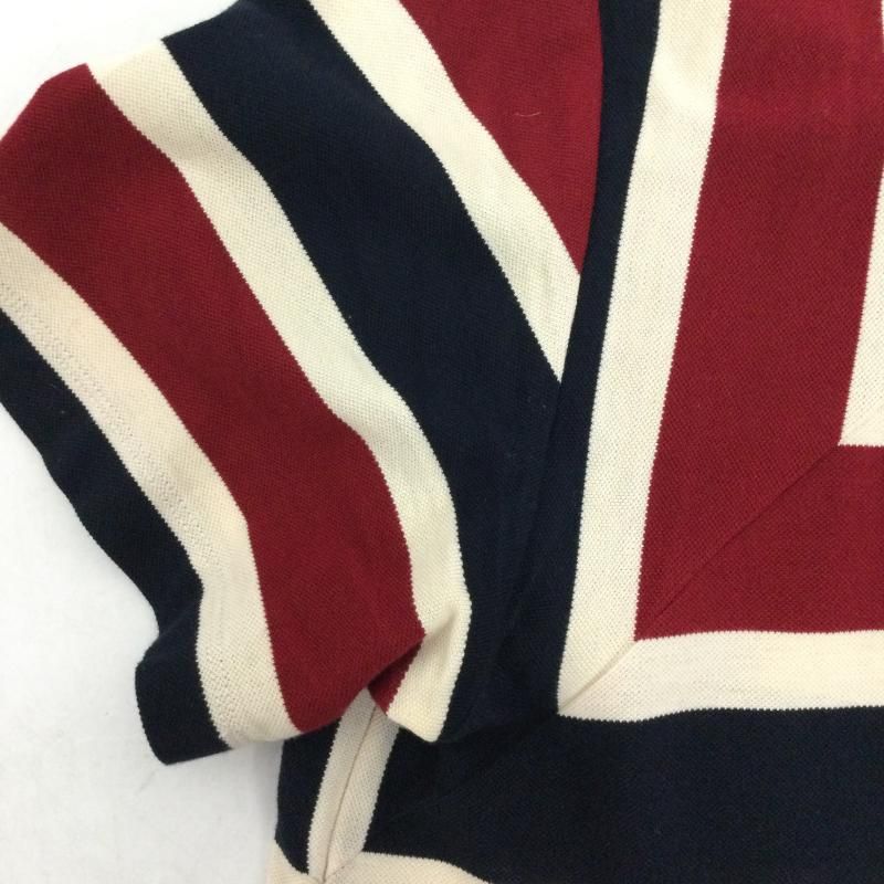 新品・限定品☆ポール・スミス【GOLF】ボーダーポロシャツ☆赤＆茶☆Lサイズ 新品・限定品☆ポール・スミス【GOLF】ボーダーポロシャツ☆赤