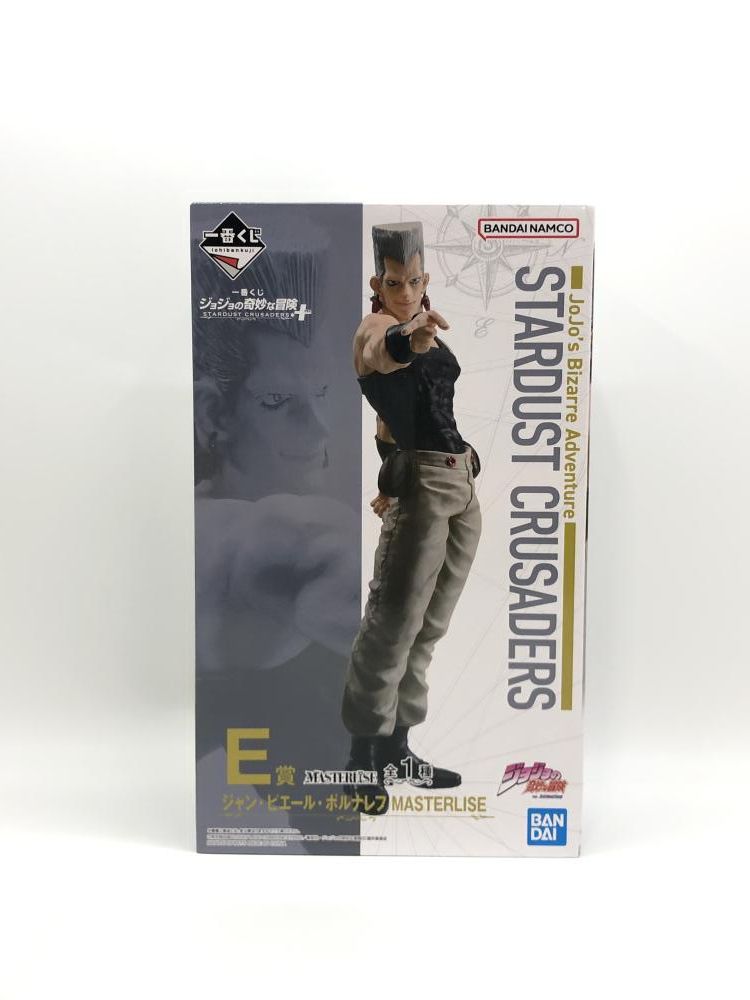 BANDAI - 【中古】バンダイ 一番くじ ジョジョの奇妙な冒険 STARDUST CRUSADERS + E賞 ジャン・ピエール・ポルナレフ 未開封品[97][240097221848] 中古】バンダイ 一番くじ ジョジョの奇妙な冒険 STARDUST