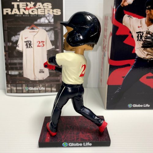 MARCUS SEMIEN TEXAS RANGERS CITY CONNECT BOBBLEHEAD SGA 4-21-23