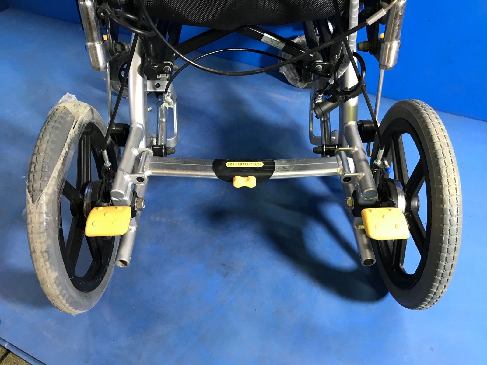 2 松永福利器具製造 介助用車椅子 マイチルト ティルト リクライニング MH-CR3D S-E 400 F02 2017年製 介護 リハビリ 車イス KC STEELWINDOWSANDDOORS_COM