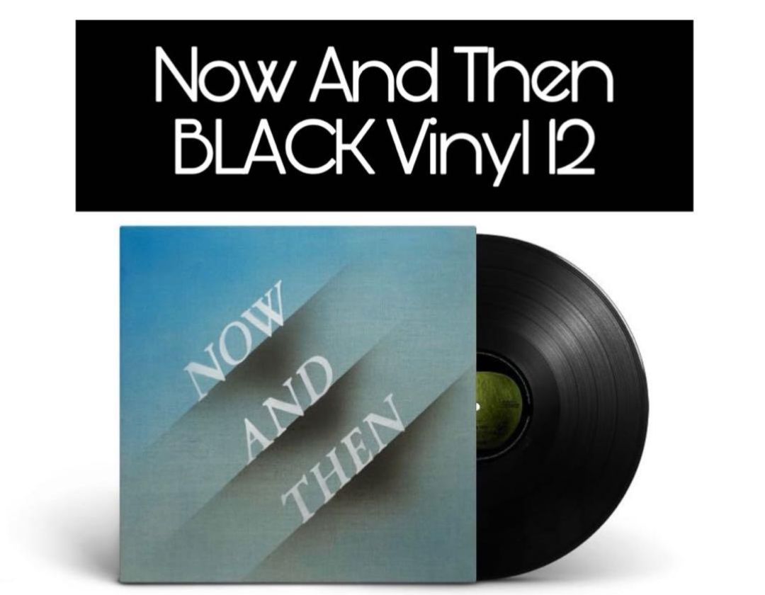 The Beatles Now And Then Black Vinyl 12＜Black Vinyl