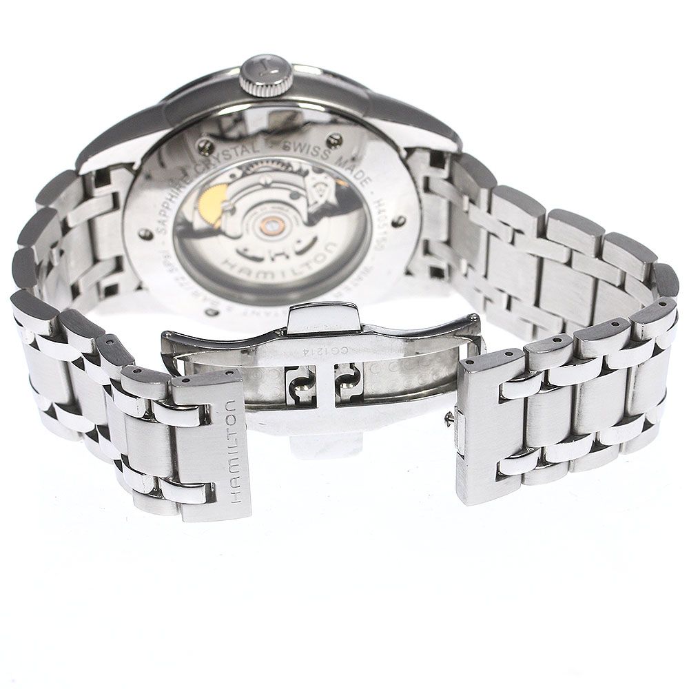 ハミルトン HAMILTON H405150 レイルロード デイト 自動巻き メンズ_