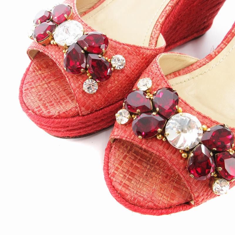 DOLCE&GABBANA ドルチェ&ガッバーナ　サンダル　アンクルストラップ DOLCE&GABBANA - 未使用 13aw DOLCE&GABBANA ドルチェ