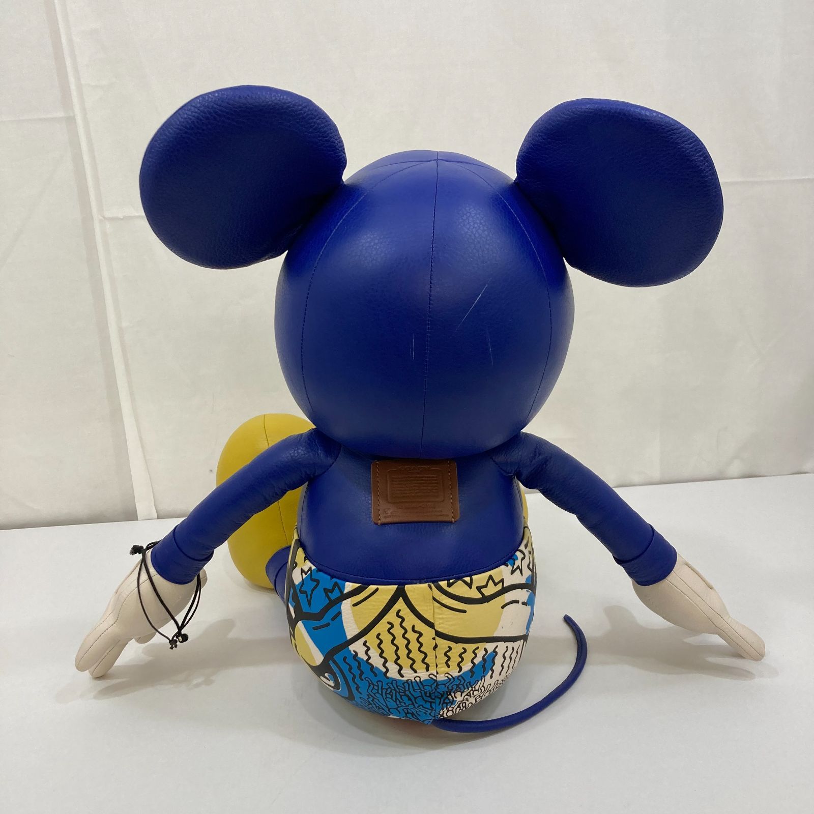 COACH ミッキー×キースヘリング ラージ レザー ぬいぐるみ
