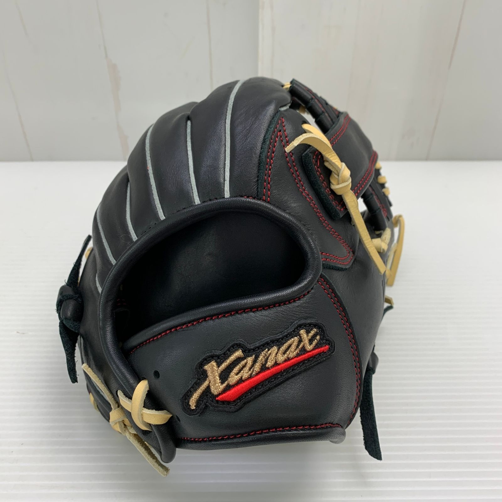 ザナックス 一般 軟式 グローブ プロフェッショナル 大人 美品 ザナックス Xanax 軟式 大人 一般 内野手用 グローブ グラブ 右