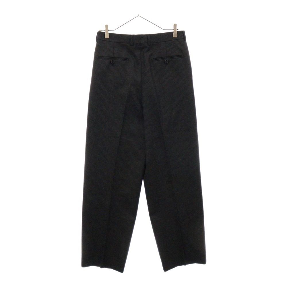 CELINE (セリーヌ) SKATE PANTS IN STRIPED WOOL GABARDINE シャドウ