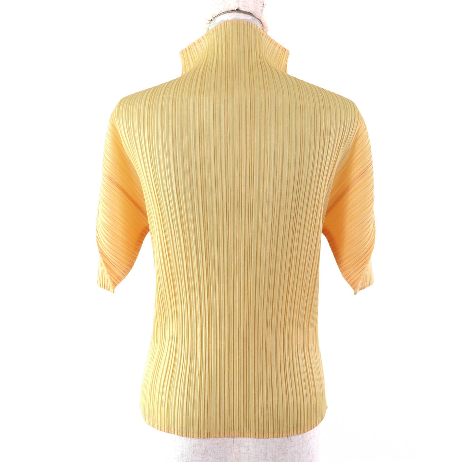PLEATS PLEASE ISSEY MIYAKE ハイネック半袖シャツ PLEATS PLEASE