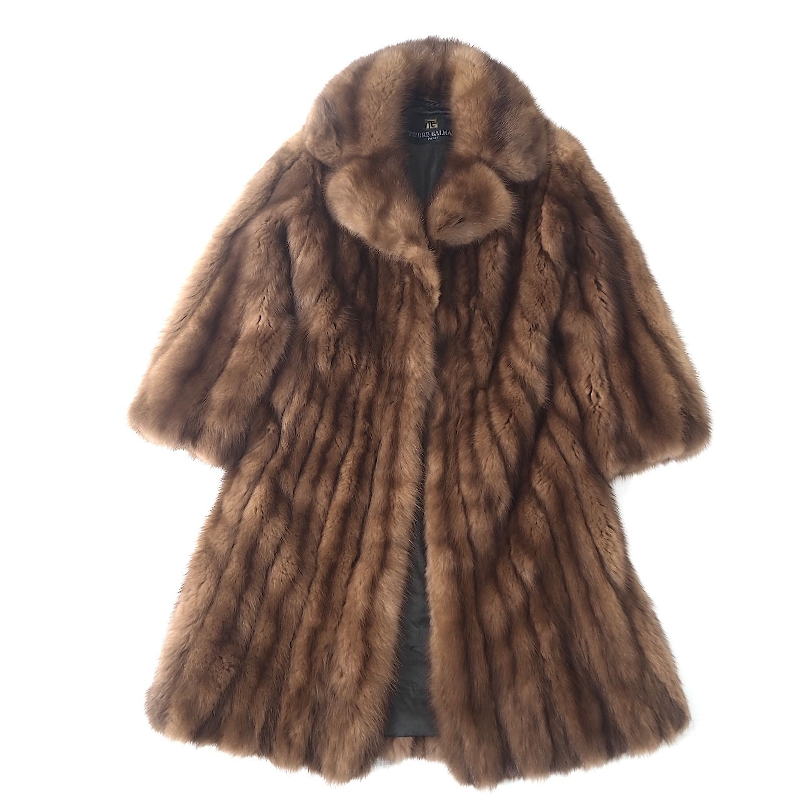 □ピエールバルマン PIERRE BALMAIN セーブルファー 最高級毛皮