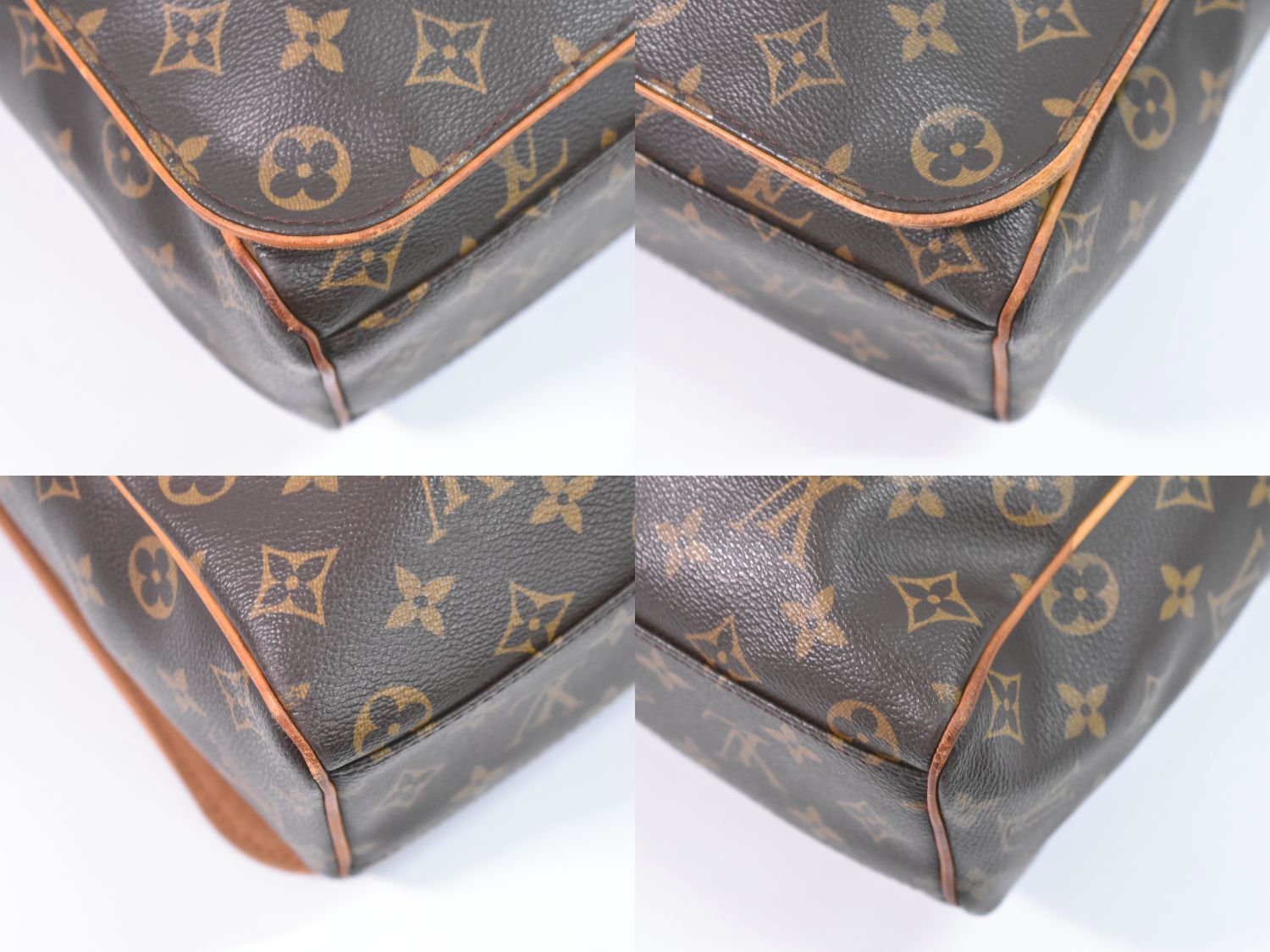 本物 ルイヴィトン LOUIS VUITTON LV アベス モノグラム ショルダーバッグ メッセンジャーバッグ ジェンダーフリー ジェンダーレス ブラウン  M45257 Abbesses ビトン バッグ 中古 - メルカリ