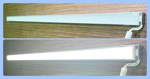 5本セット AWジャパン 棚下灯 間接照明用 LEDスリムライト SLシリーズ LESD-SL854A 昼白色 AC100V 50 60Hz J-332