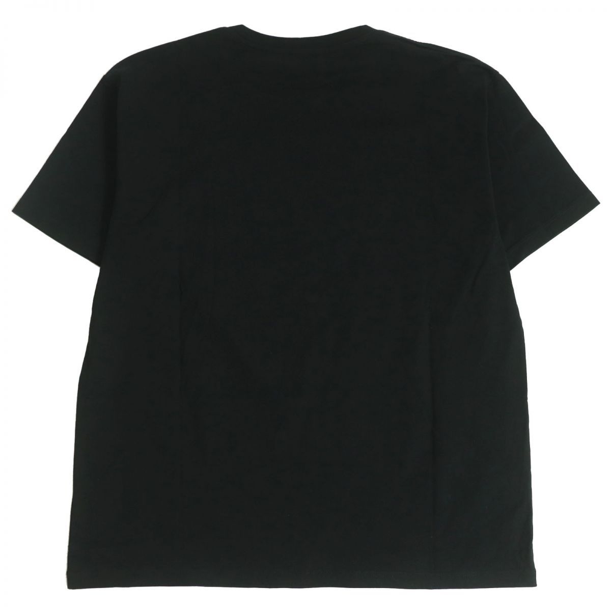 極美品□22SS CELINE/セリーヌ 2X51C671Q ロゴプリント コットンジャージー 半袖 ルーズビニルTシャツ 黒 M イタリア製 正規品  メンズ　t11-st30301-833