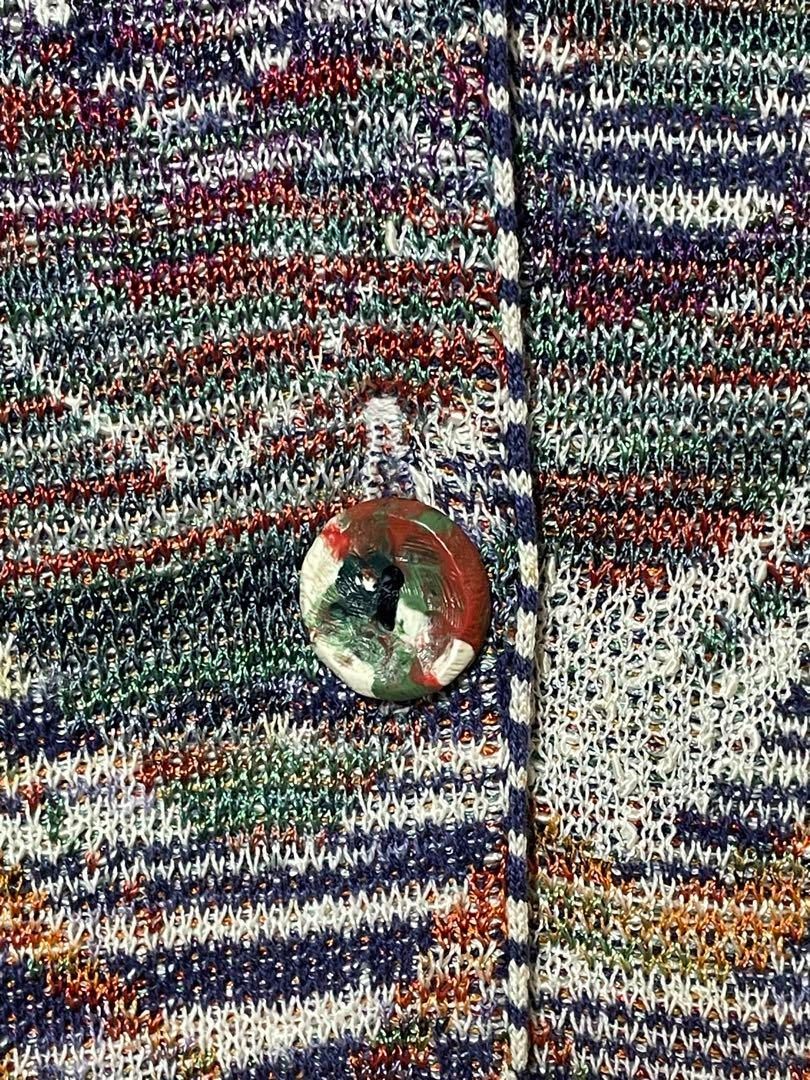 MISSONI ミッソーニ ニット ジャケット コート マルチカラー Mサイズ