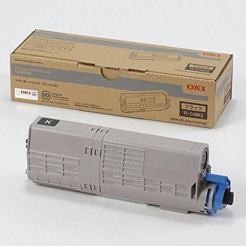 【新品・5営業日で発送】OKI 沖電気 トナーカートリッジ(大) ブラック (MC573dnw／C542dnw)(TC-C4BK2)