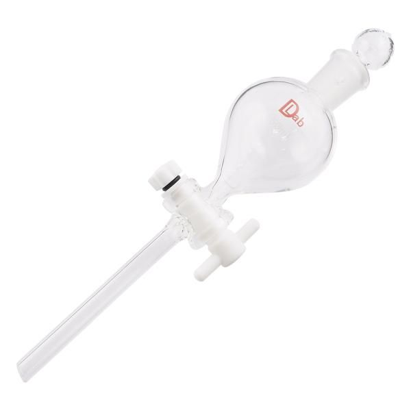 【新品・2営業日で発送】アズワン 分液ロート球型　PTFEコック付　50mL