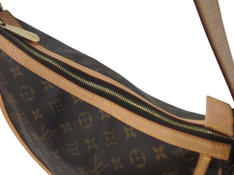 極美品 LOUIS VUITTON ルイヴィトン ショルダーバッグ M40075 トゥラムGM モノグラム ブラウン ゴールド金具 中古 4c068313