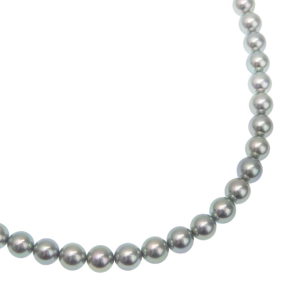 TASAKI】タサキ 6.5mm シルバー×アコヤ真珠 レディース 30.1g