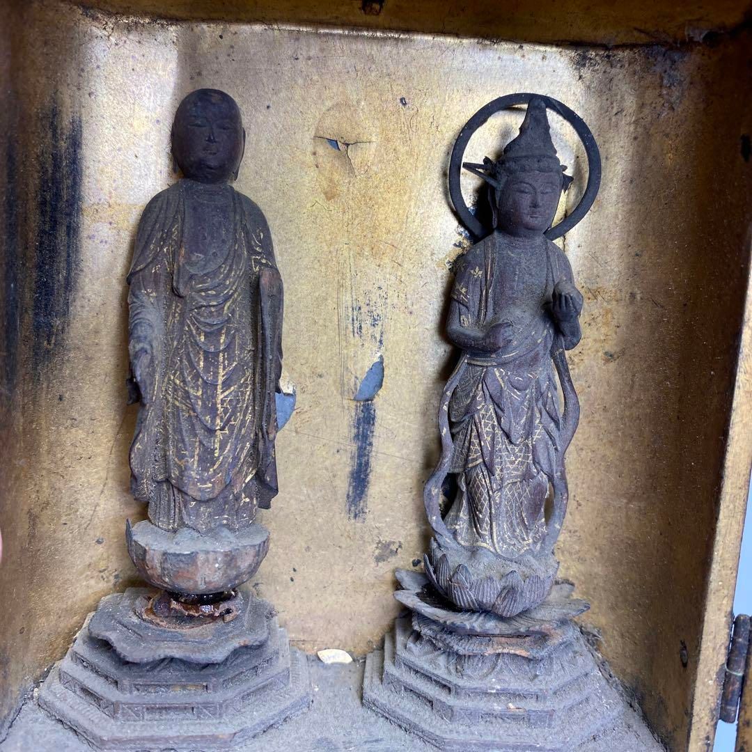 時代 厨子入 仏像 トトヒサ 東さ6-0716 2F