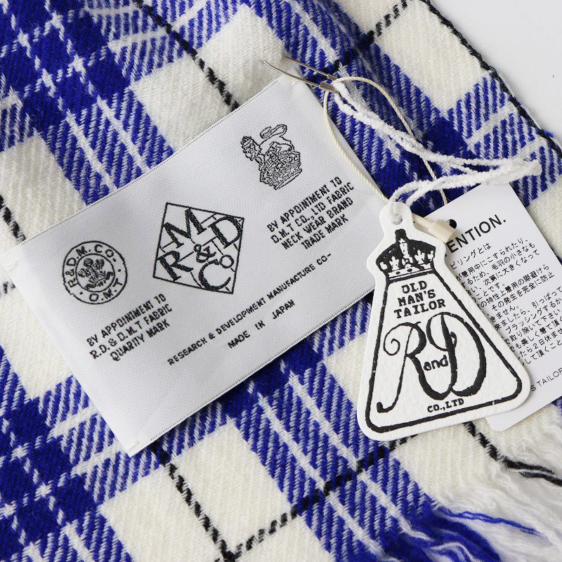 オールドマンズテイラーR&D.M.Co.- リネンフリンジショール R&D.M.Co- / OLDMR&D.M.Co- / OLDMAN'S TAILOR FELICITY GAUZE