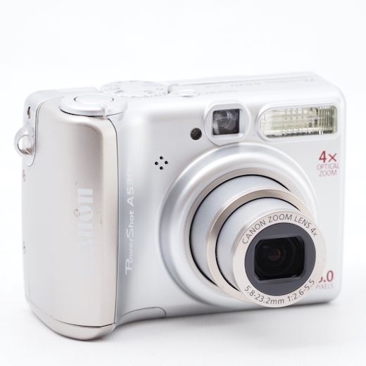 Canon キヤノン PowerShot パワーショット A530 単三電池駆動