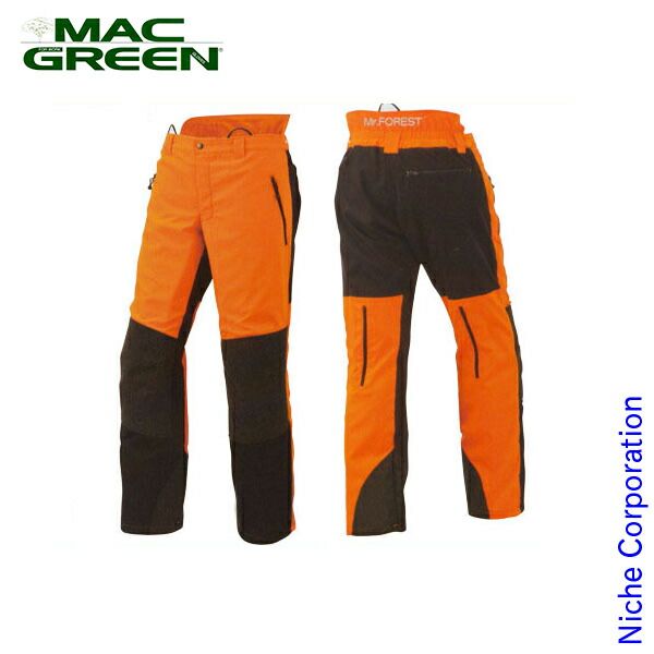 マックス MAX チェーンソー作業用防護衣 Mr.FOREST 防護ズボン MT532 LL