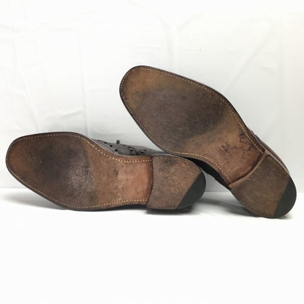 試着交換OK！80s-90sVintage CHURCH'S 3都市 旧チャーチ フルブローグ