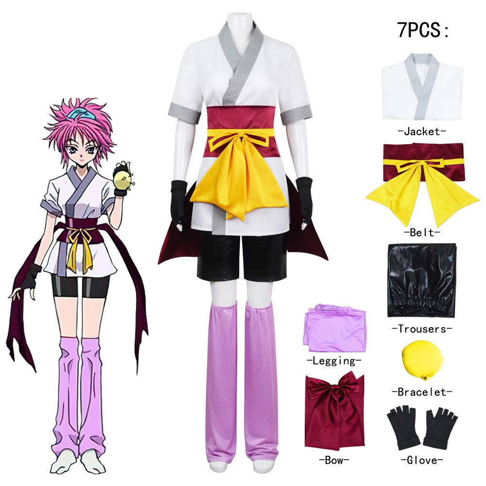 フルセット ハンターハンター マチ 通常衣装.喪服.コスプレ衣装 コスプレ 衣装 マチ HUNTER×HUNTER 幻影旅団風 アニメ キャラクター