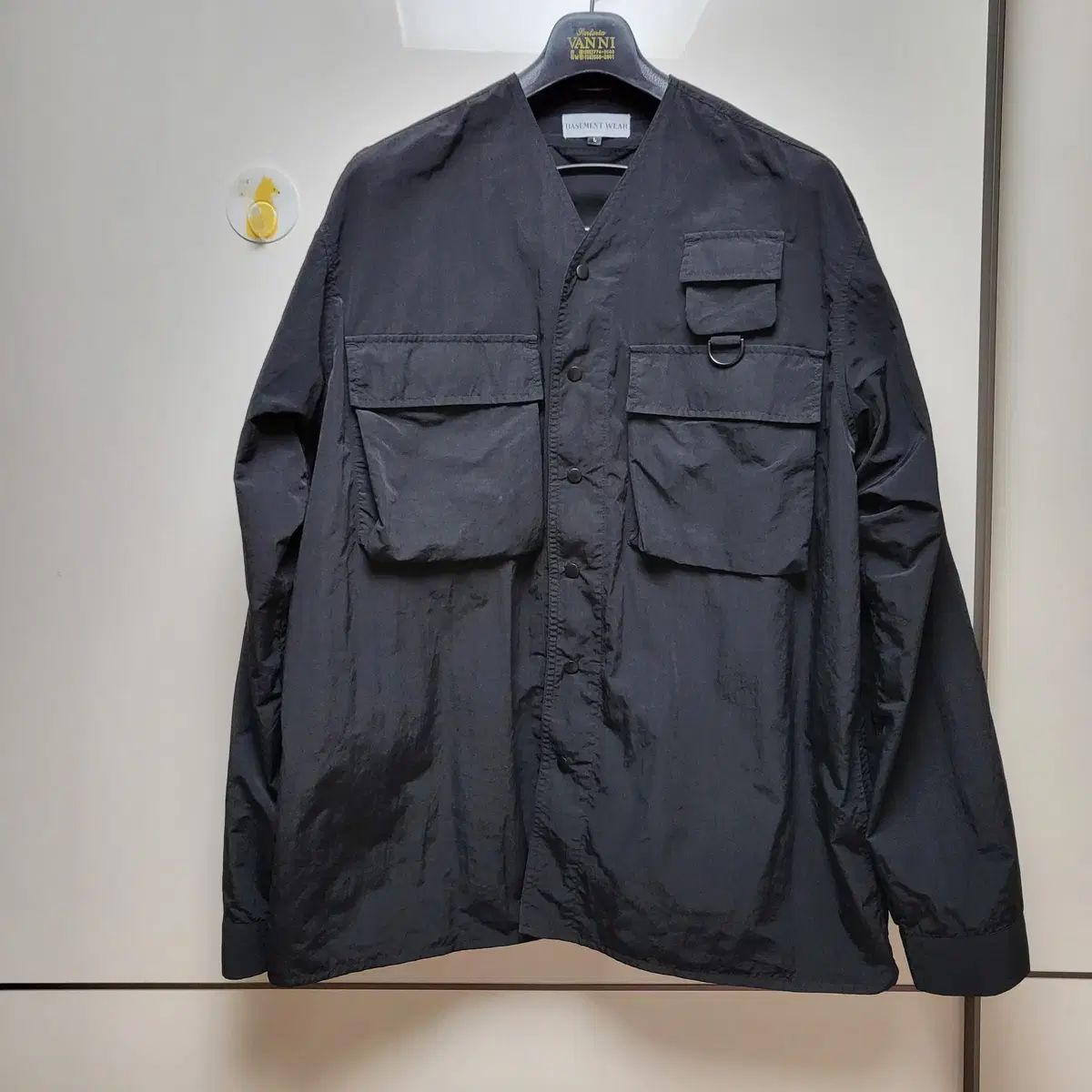 BASEMENT WEAR ベースメントウェア ジャパン ナイロンメタル ユーティリティー シャツ
