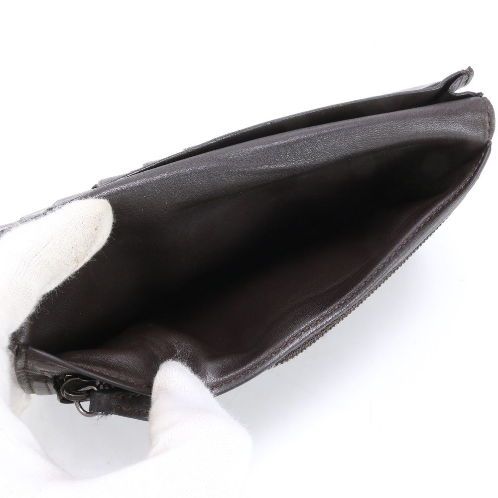 ベルルッティ エベネ カリグラフィ スクリット レザー 長財布 二つ折り  