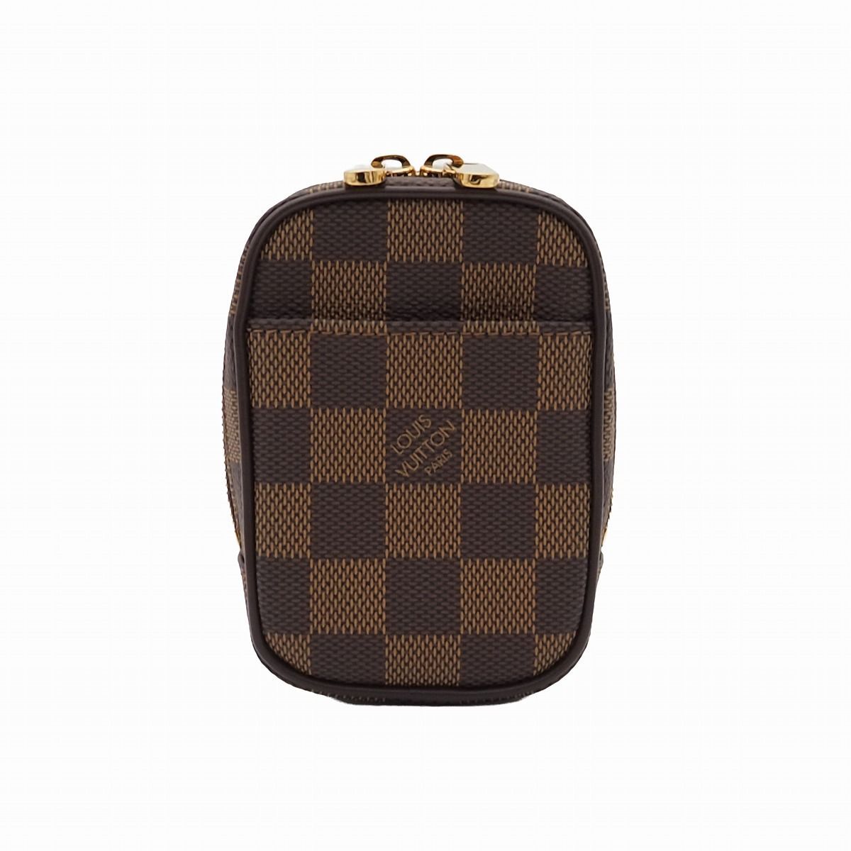 中古】LOUIS VUITTON ルイ ヴィトン エテュイ オカピPM ダミエ・エベヌ