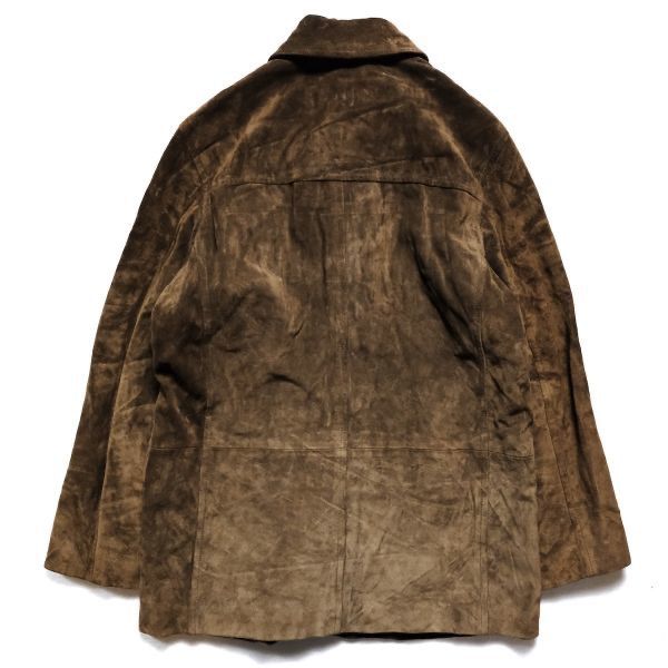 90's 00's Jクルー J.CREW 配送 スエード レザージャケット 茶系 (M