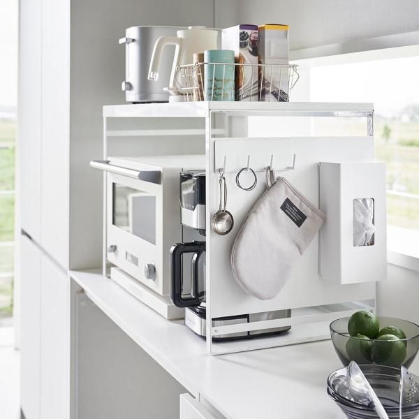 スチールパネル付きレンジラック タワー TOWER W75 toh-472450