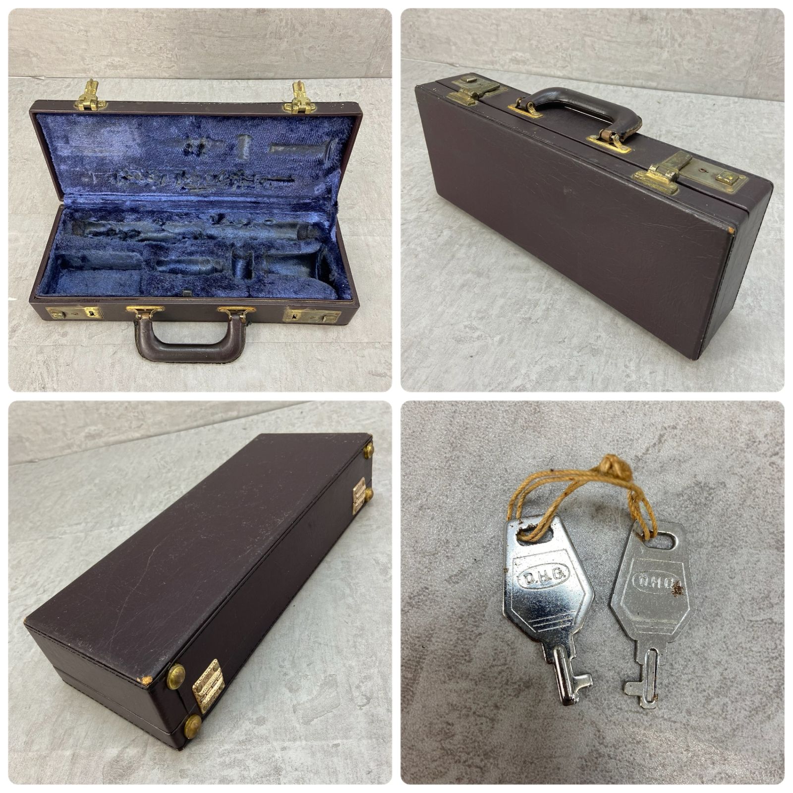 LEBLANC フランス製　エスクラリネット E♭ 木管楽器　グラナディラ LEBLANC フランス製 エスクラリネット E♭ 木管楽器 グラナディラ
