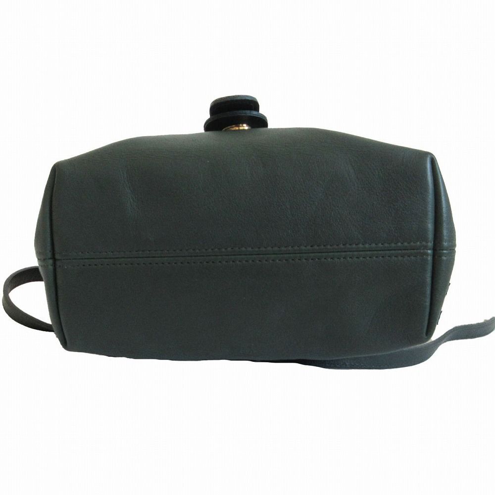 正規品　希少　COACH オールドコーチ レザーリュック　4152 グリーン　緑 正規品 希少 COACH オールドコーチ レザーリュック 4152