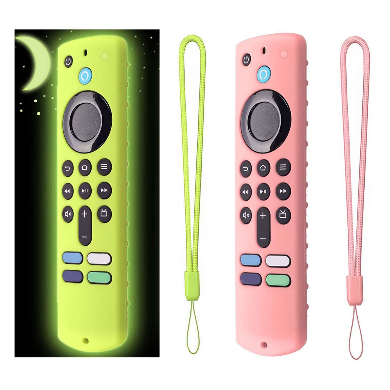 【特価セール】第3世代対応 Firsticktv Firsticktv 4K Max カバー Alexa対応音声認識リモコン シリコンケース リモコン ファイtvスティック リモコン用 TV 保護カバー 滑り止め DONLAONE【2PCS】 軽量 ハン