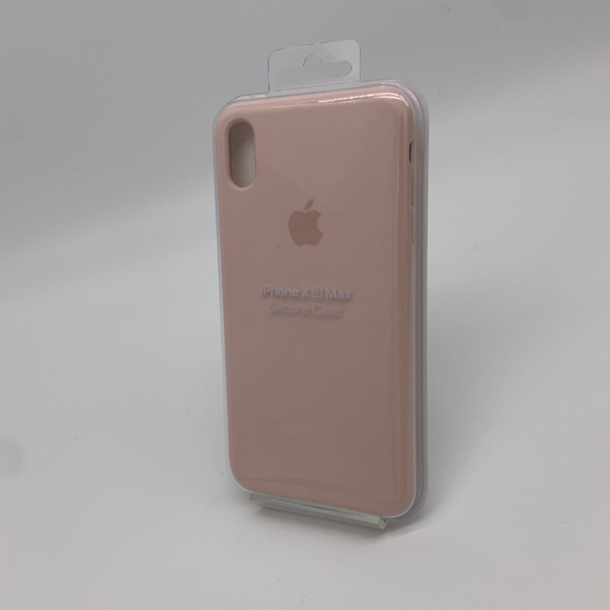 訳あり【純正】【新品】iPhone XS Maxシリコーンケース-ピンクサンド