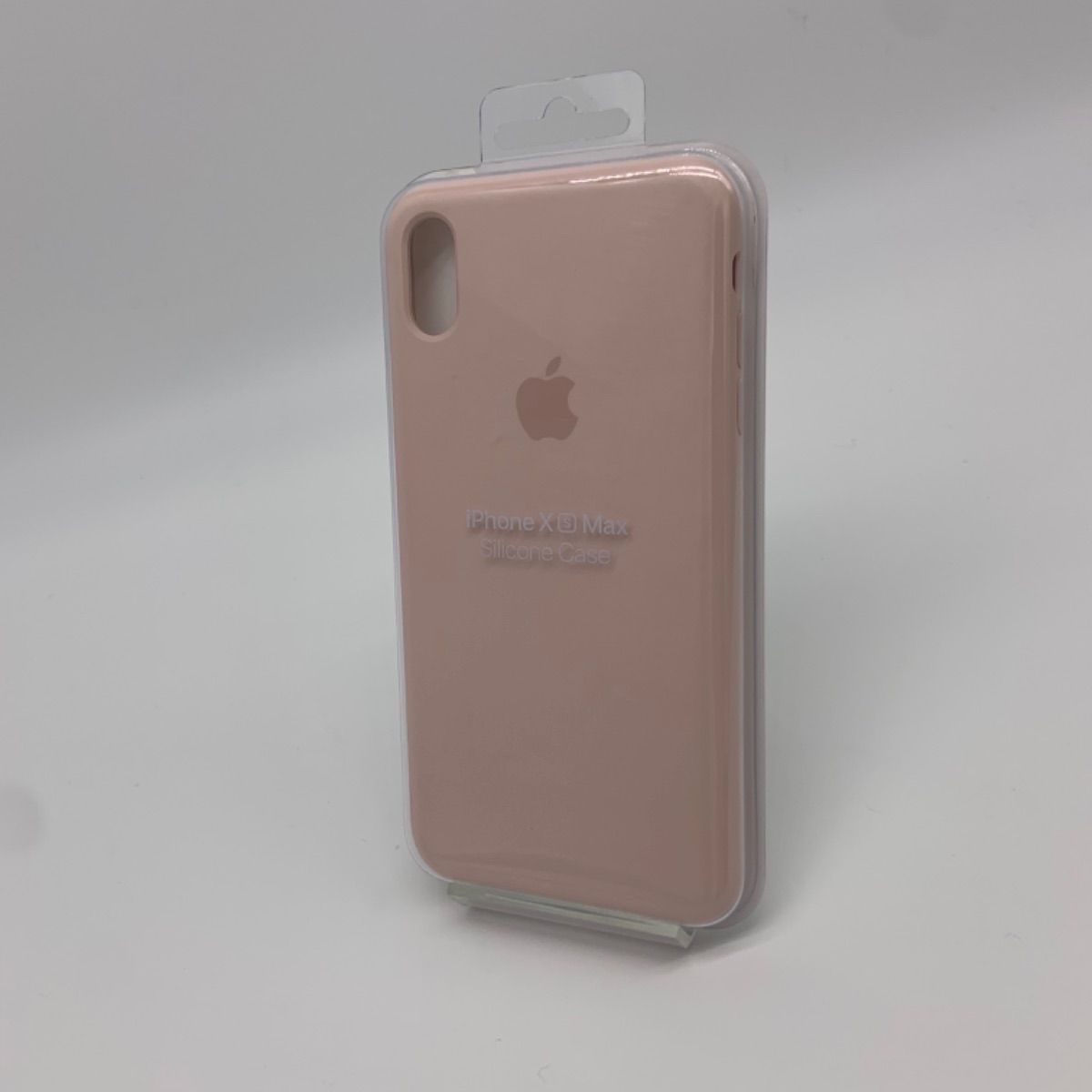 訳あり【純正】【新品】iPhone XS Maxシリコーンケース-ピンクサンド 