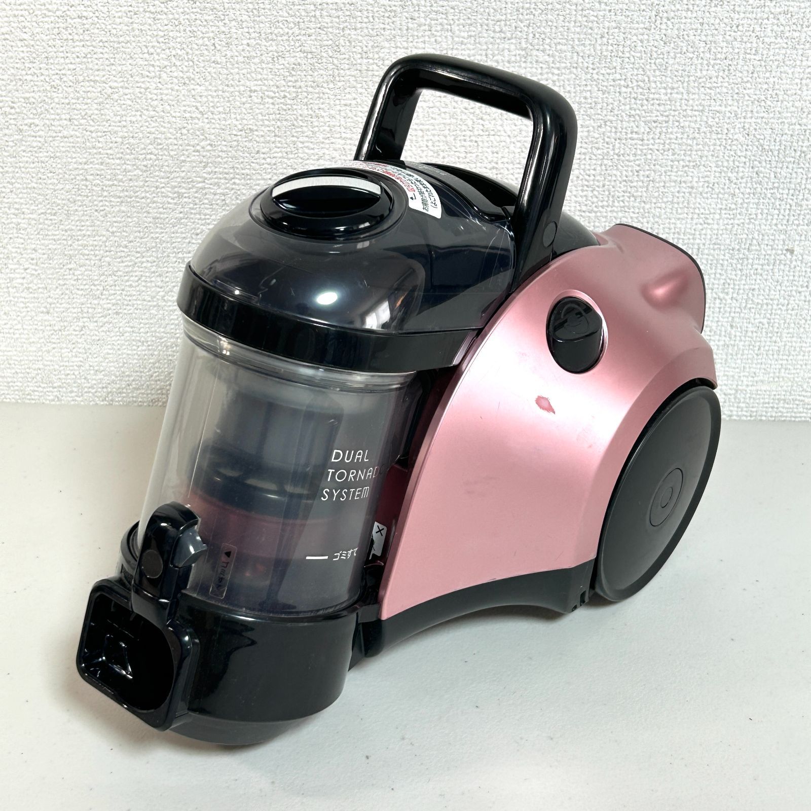 東芝 掃除機 サイクロン VC-C12A 2013年製 動作確認済み 除菌