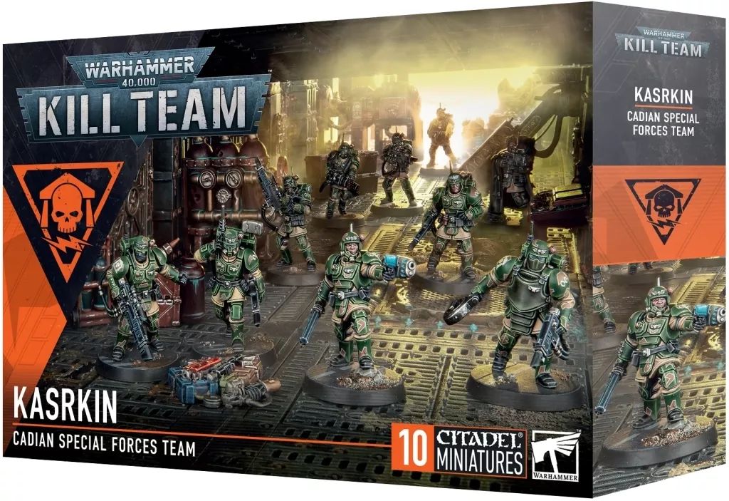 【正規取扱店】 ミニチュアゲーム キルチーム カサーキン ウォーハンマー40000 Kill Team Kasrkin 103-18