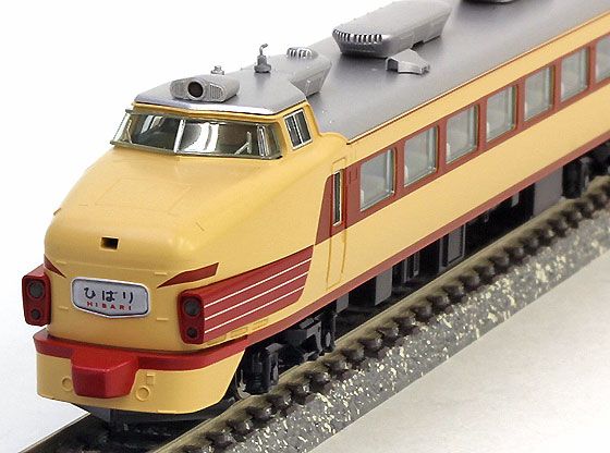 HOゲージ HO-022国鉄485系特急電車（初期型）4両セット基本 HO