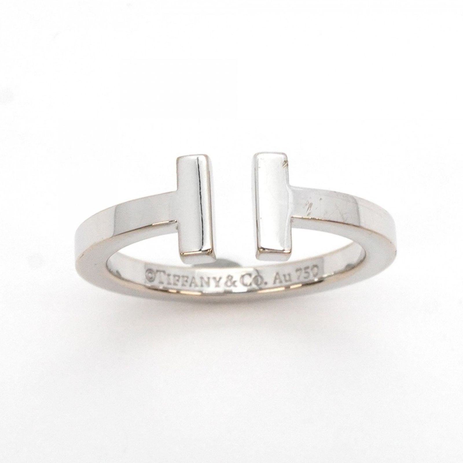 ティファニー Tiffany ティファニー リング Tスクエア 18KWG ホワイトゴールド 21.5号メンズ P1450271
