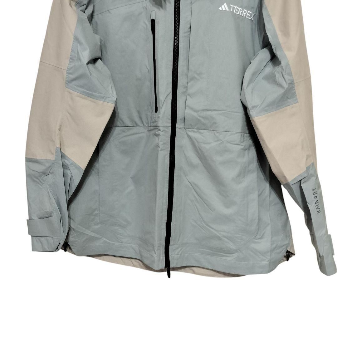 adidas - 【新品】adidas TERREX 防水シェルジャケット レディースXL 紫 新品】adidas TERREX 防水シェルジャケット レディースXL 薄緑
