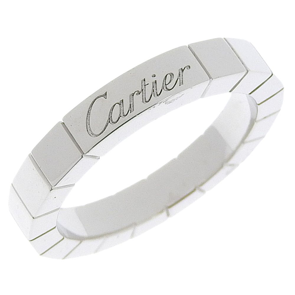 CARTIER】カルティエ ラニエール K18ホワイトゴールド 8号 シルバー