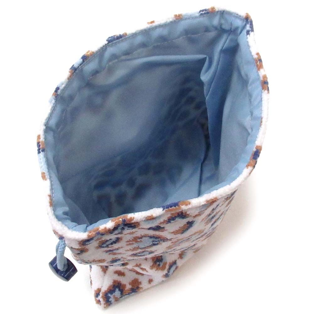 新品 未使用】FEILER フェイラー 巾着バッグ ポーチ アニマル ハート柄  