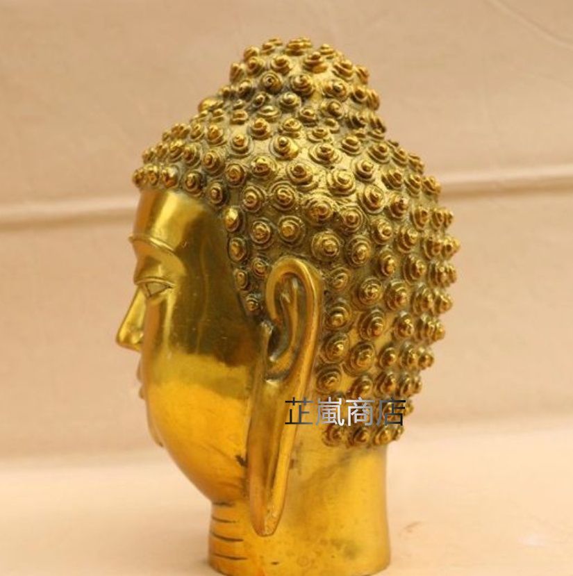 仏光が如来仏頭 工芸品 美術品 置物 仏光が如来仏頭 工芸品 美術品 置物