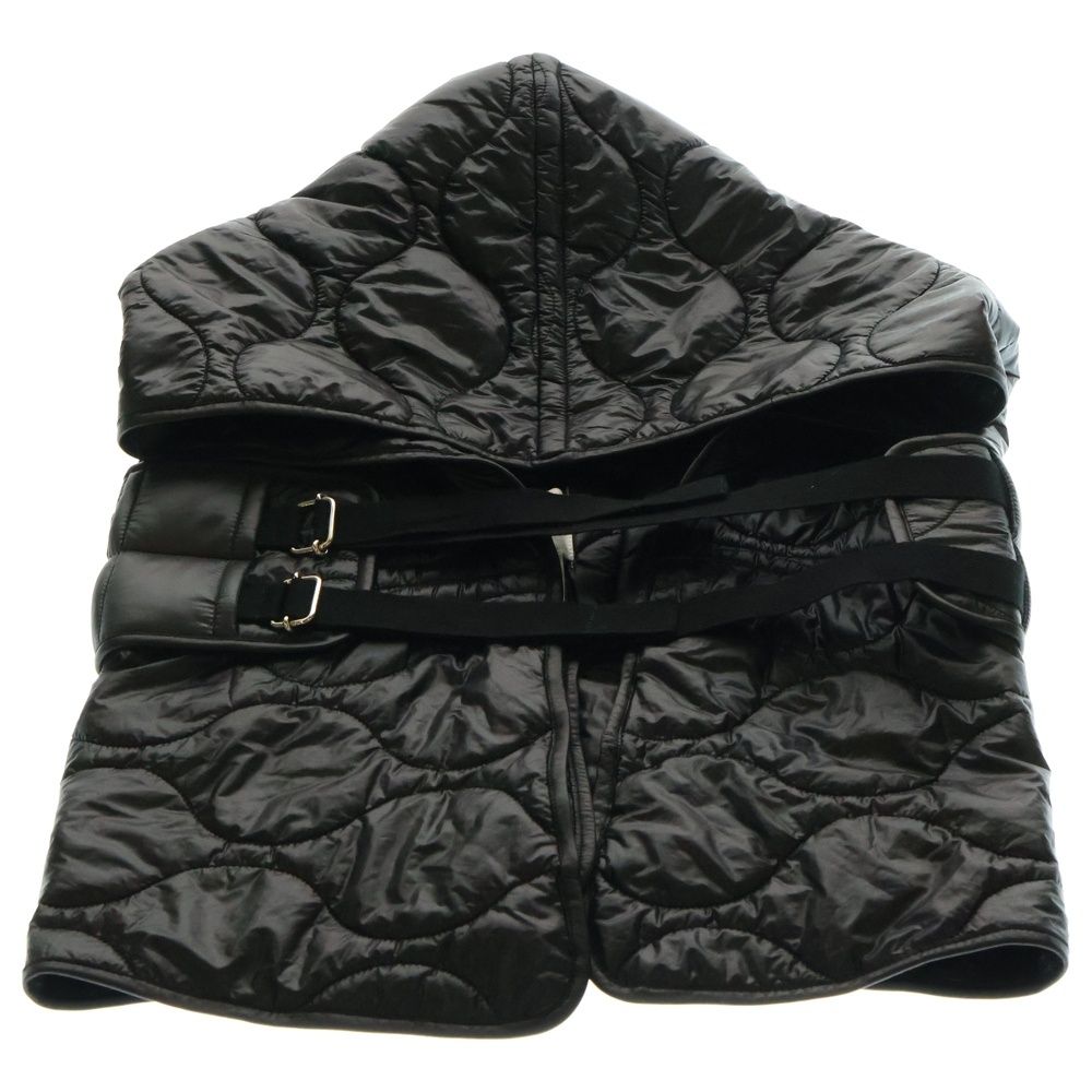 TAKAHIROMIYASHITA The SoloIst. タカヒロミヤシタザソロイスト CLIMASHIELD Over Hood クリマシールド ナイロン オーバーフード ブラック sa.0008AW18