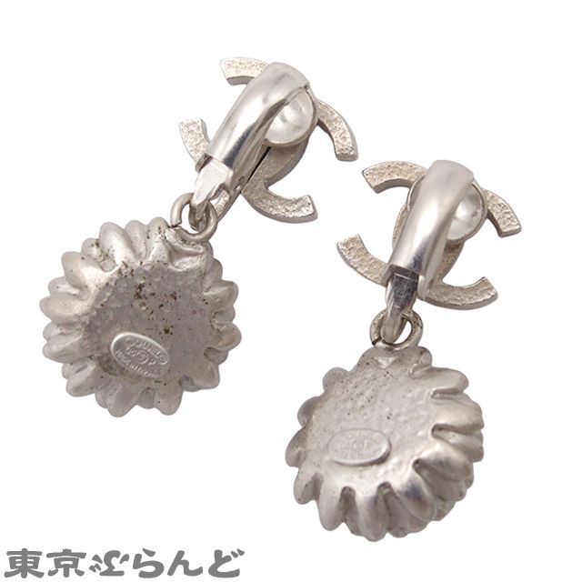 25SS【CHANEL】イヤリング 羽モチーフ パール 大人可愛い 存在感 シャネル CHANEL ココマーク フラワーモチーフ イヤリング 05P