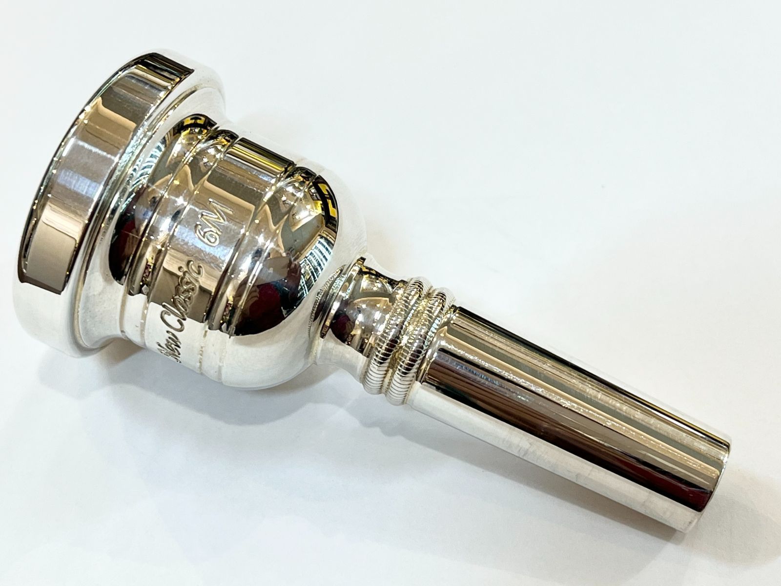 シャイアーズ トロンボーンマウスピース NEWCLASSIC 6M 太管【中古