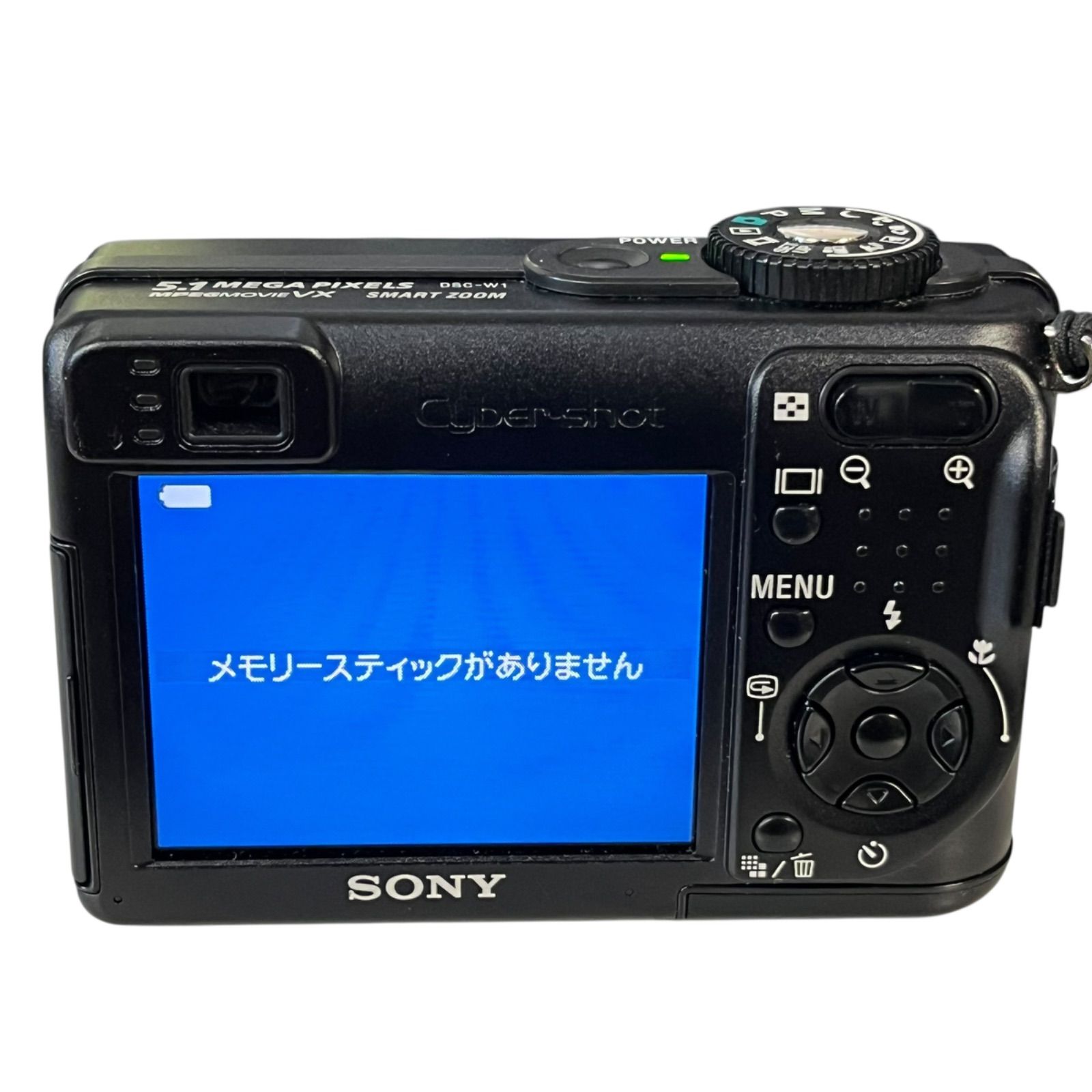 管31084】動作確認済☆SONY ソニー Cyber-Shot DSC-W1 コンパクト